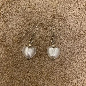 Beautiful heart earrings.